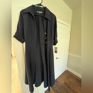 Sharagano Classic Black Dress